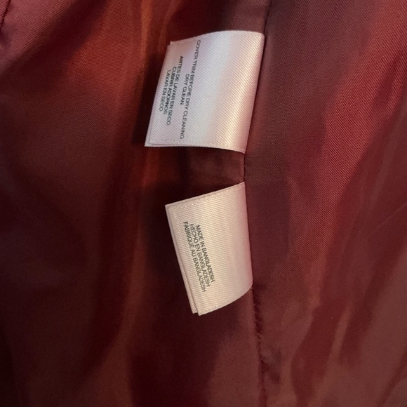 Women’s Nine West Burgundy Blazer - Picture 5 of 6